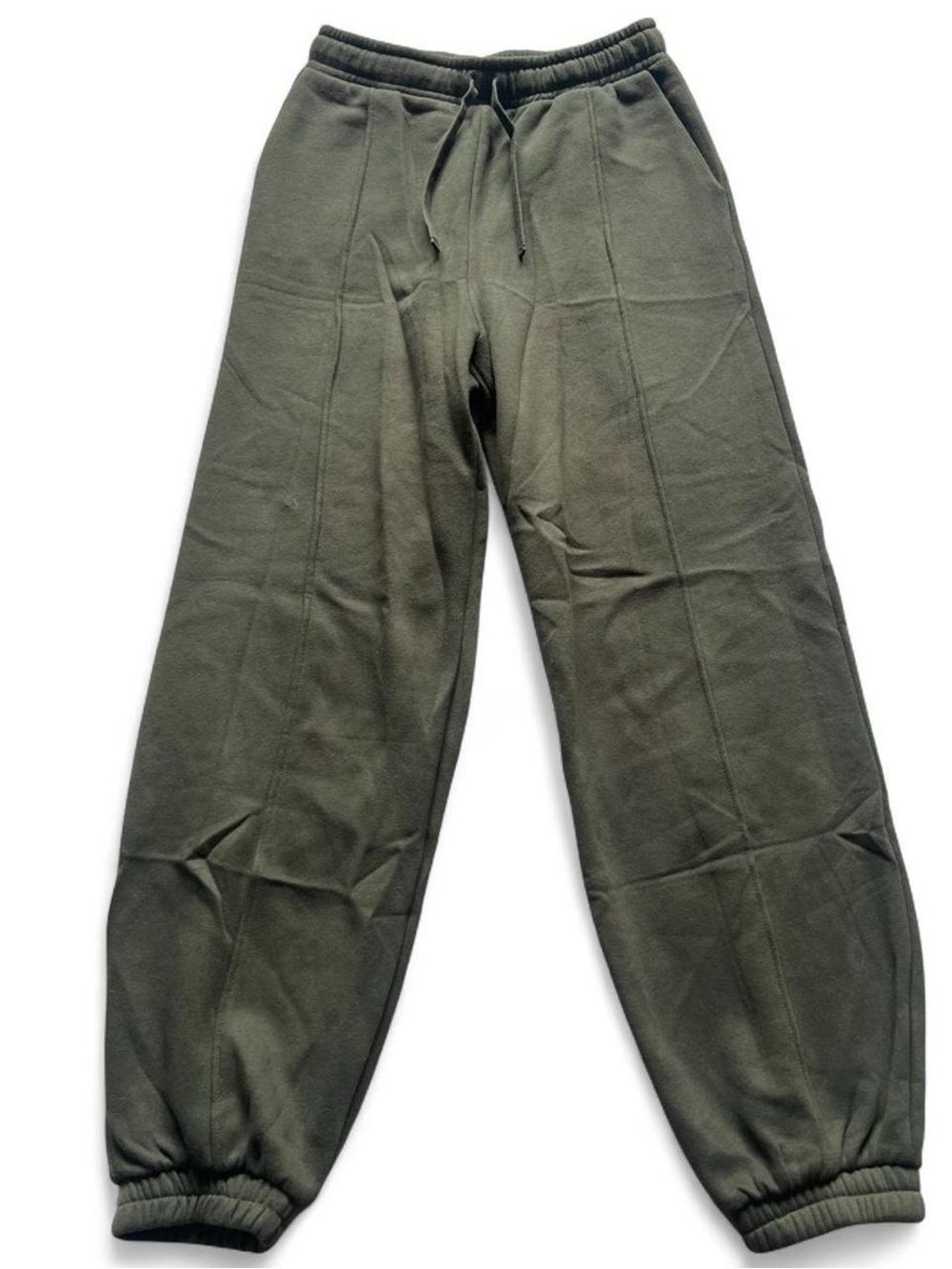 Zara Olive Green High-Rise Jogger Sweatpants – Size Medium – NWT
